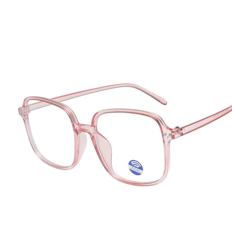 2020 New Anti-Blue Light Large Frame Rivet Glasses - European & American Style