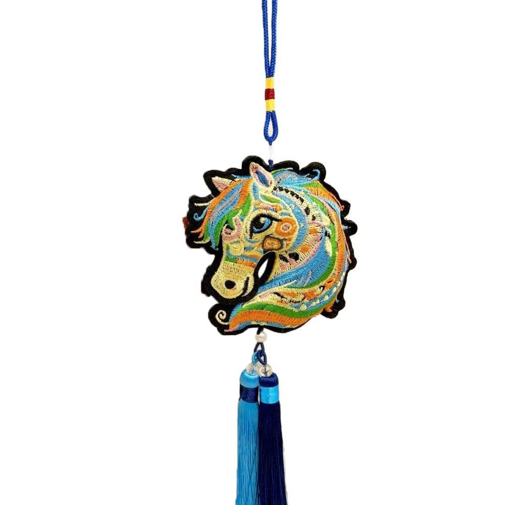 Chinese Chinese New Year Incense Packet with Tassel Zodiac Horse Wind Chimes Decoration Portable Festival Atmosphere