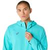 Ropa de Entrenamiento Dry Actimotion Cross Chaqueta con Capucha 2031E980 Adulto Unisex 402 L [ASICS] (Energy Aqua)
