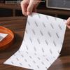 Frittiertes Hähnchen Pommes Öl-Abtrennblech Papier Burger Brot Öl-absorbierendes Papier Sandwich-Verpackungspapiere Backbleche Kuchen Bento-Boxen Polsterpapier