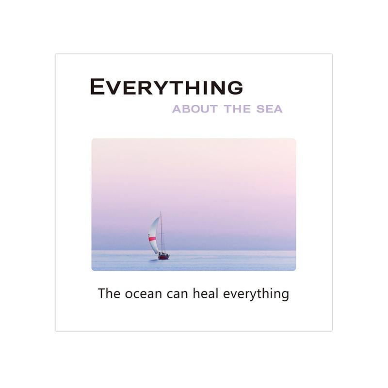 

Translucent Landscape Film Bookmark Aesthetic Book Page Reading Accessories Diy Decorative Card Pendant Keychain