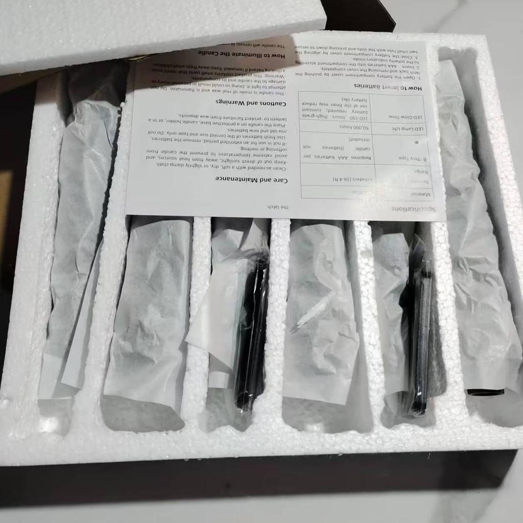 1/2/3/4Pcs Christmas Tree Candles with Remote Timer Waxy Flameless Taper Candles Flickering Window Candle for Christmas Decor