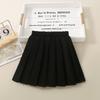 Girls' Skirt Pleated Skirt 2024 Spring and Autumn New Style Medium and Large Children's Solid Color Skirt Children's Versatile Jk Skirt Autumn