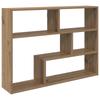 Wall Shelf Wall Mount Brown 95 X 20 X 69.5 Cm Particleboard