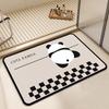Diatom Mud Bathroom Floor Mat - Soft, Anti-Slip, Quick-Drying, Water-Absorbent Mat for Shower, Toilet, or Doorway.