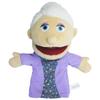 1/6 pièces Marionnette Familiale Marionnette à Main Demi-Corps Peluche Gant Grand-Père Grand-Mère Père Mère Membre Enfants Fille Parlante Cadeau d'Anniversaire