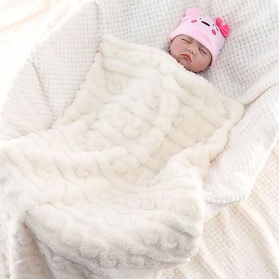 Herbst Winter Neugeborenen Pucktuch Flanell Baby Kinderwagen Decke Neue Steppdecke