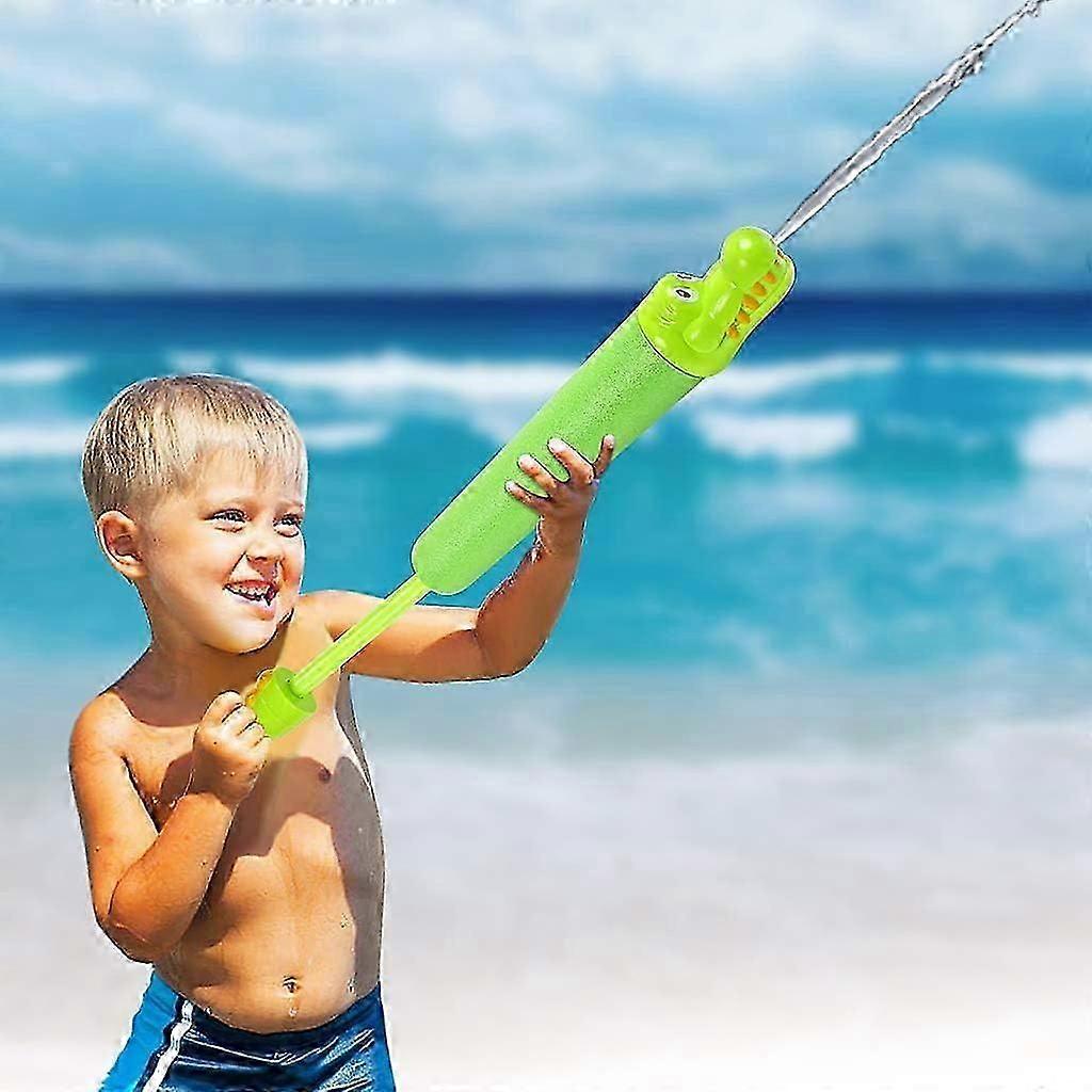 Confezione da 4 Pistole ad Acqua, Pistole ad Acqua Super Sommergibili a Forma di Squalo, Attività Estive con Pistole ad Acqua per Bambini, Giocattoli per Battaglie con Pistole ad Acqua in Piscina