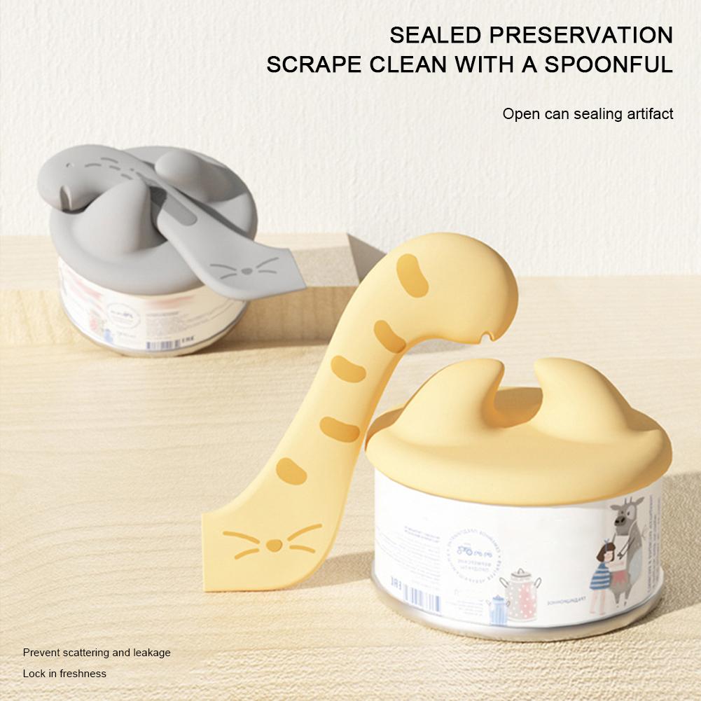 Colher multifuncional para animais de estimação, sem BPA, macia, para alimentação de cães