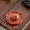 Purple Clay Koi & Crab Incense Holder: Creative Tea Ceremony Table Ornament for Wealth & Tea Play