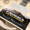 Custom Name Metro Theme Mouse Pad, Non Slip Rubber Base, Multifunctional Office & Home Decor, Perfect for Workspace Personalization.