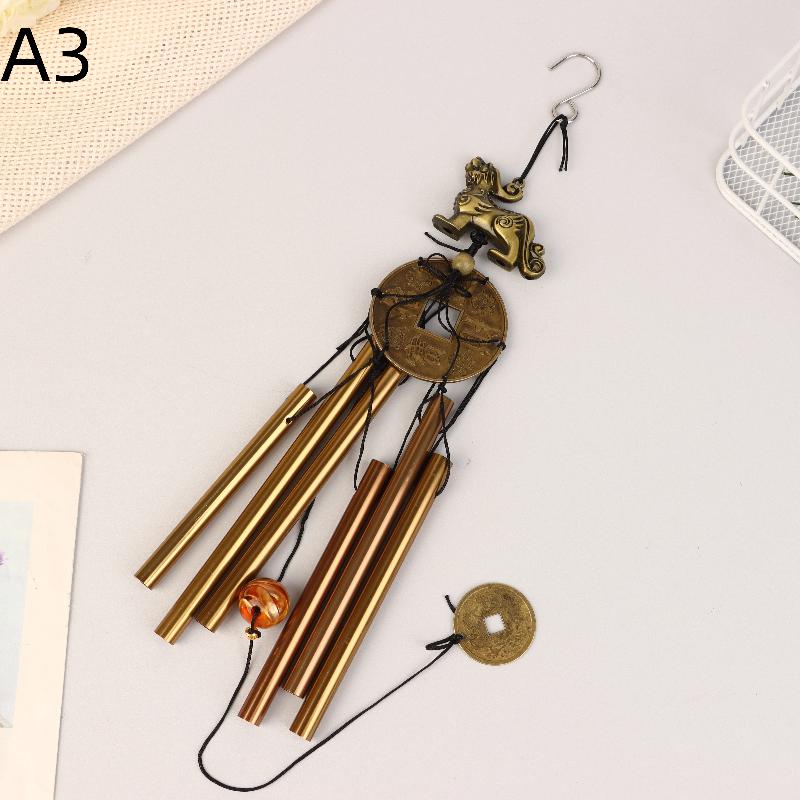 1 Pc Retro Wind Chimes Garden Decorations Wind Chimes Outdoor Decoration For Home Copper Wind Bell Wind Music Home Decoration
