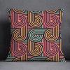 Geometric Simple Pattern Collection Home Decor Pillowcase Square   Office