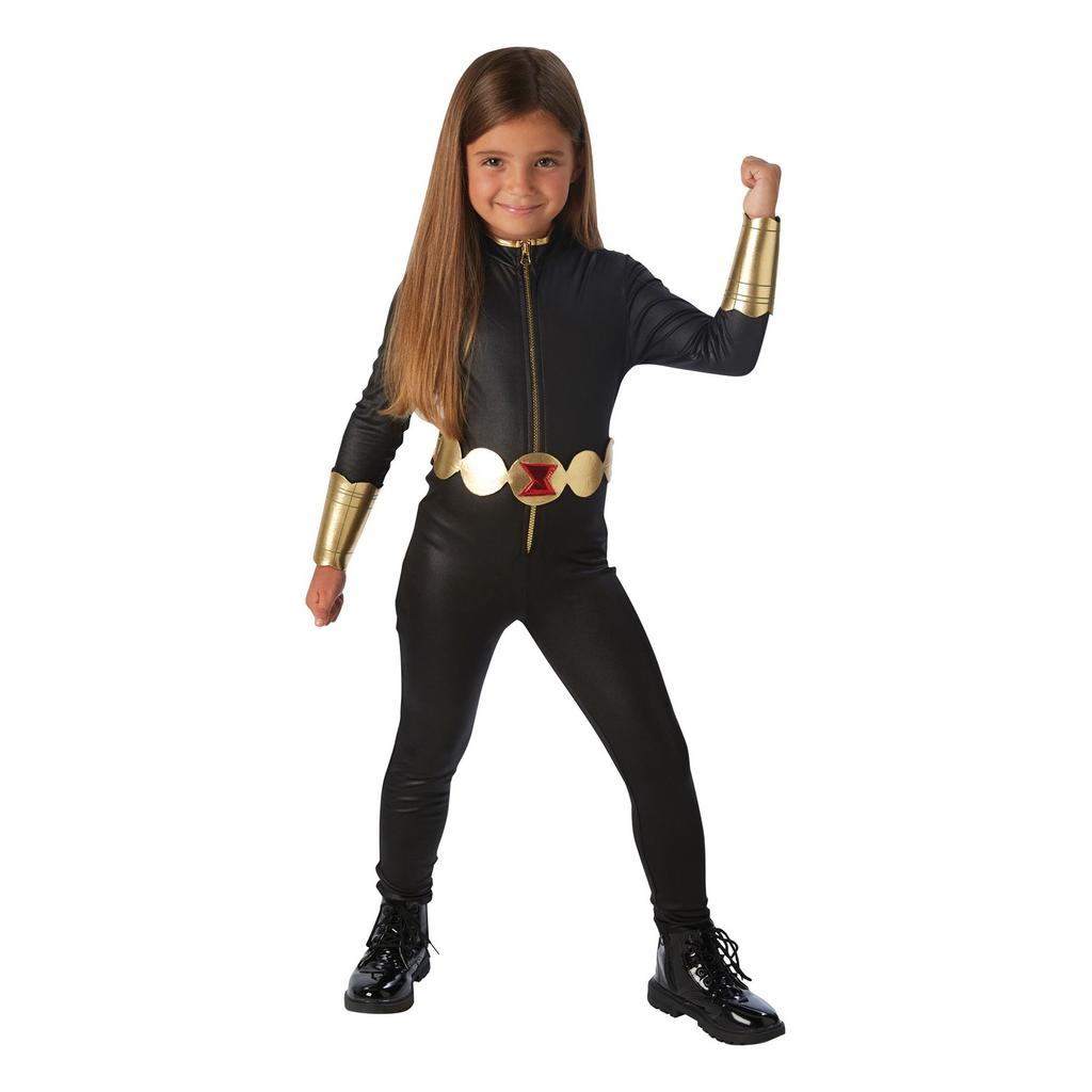 Avengers Assemble Schwarzes Witwenkostüm für Mädchen
