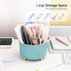 Desktop Rotating Makeup Brush Storage Tube Cosmetics Rack Table Dressing Table Eye Shadow Brush Lipstick Box Pen Holder