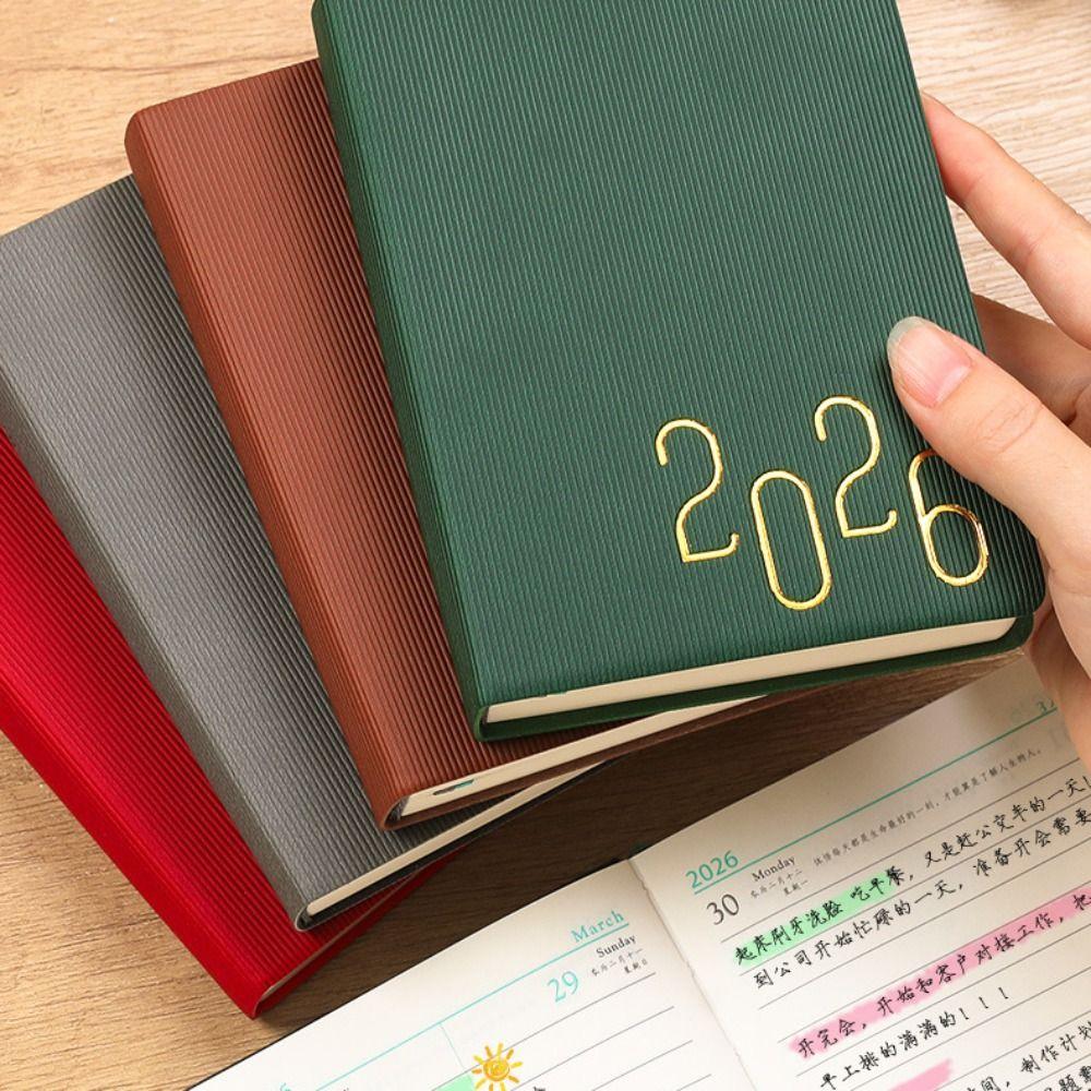 English 2026 Schedule Planner Notepad 12 Months To-do List Notebook Business