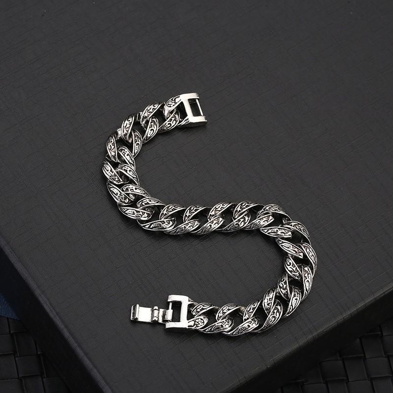 Vintage Hip Hop Drachen Totem Armband Herren Persönlichkeit Hip Hop Punk Trend Cooles Armband Exklusiv
