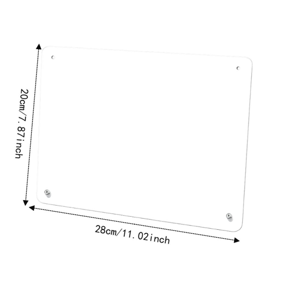 Metal Magnetic Board Photo Display Desktop Message Board Creative Note Board  for Office Home