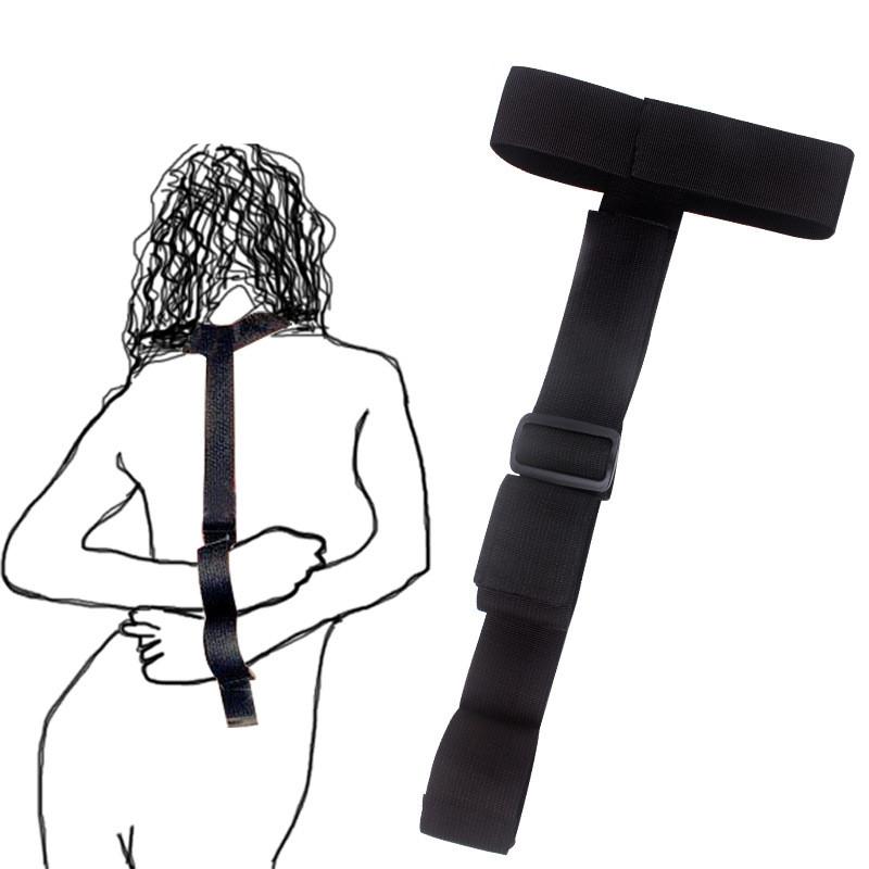 Adults Erotic Bondage Bed Games Sex Equipment Set of Nylon Restraints Handcuffs Ankle Cuffs for Fetish Bdsm Slave Role Play