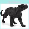 Black Panther Pvc Wildlife Model With Realistic Detailing For Collection And Display