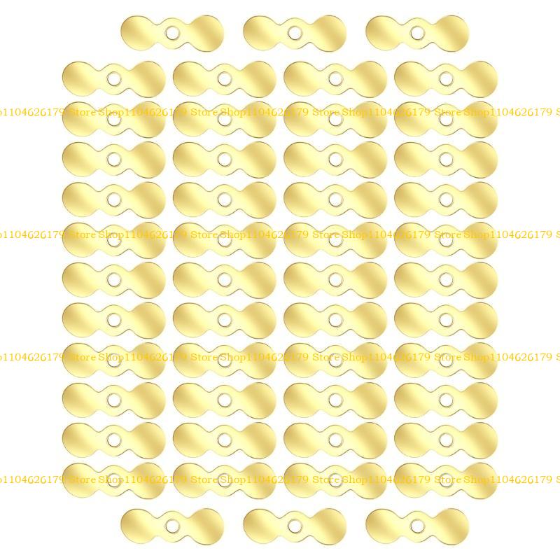 A1A2 50Pcs Fishing Propellers Slices Lures Replacement Fly Propeller Fishing Lures