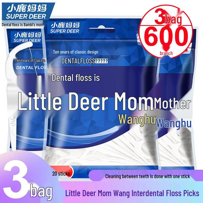 

Xiao Lu Mama Oral Floss Sticks Family Pack