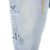 Levi's Big E BARREL CROP Denim pants w26 With leather strap Women Used