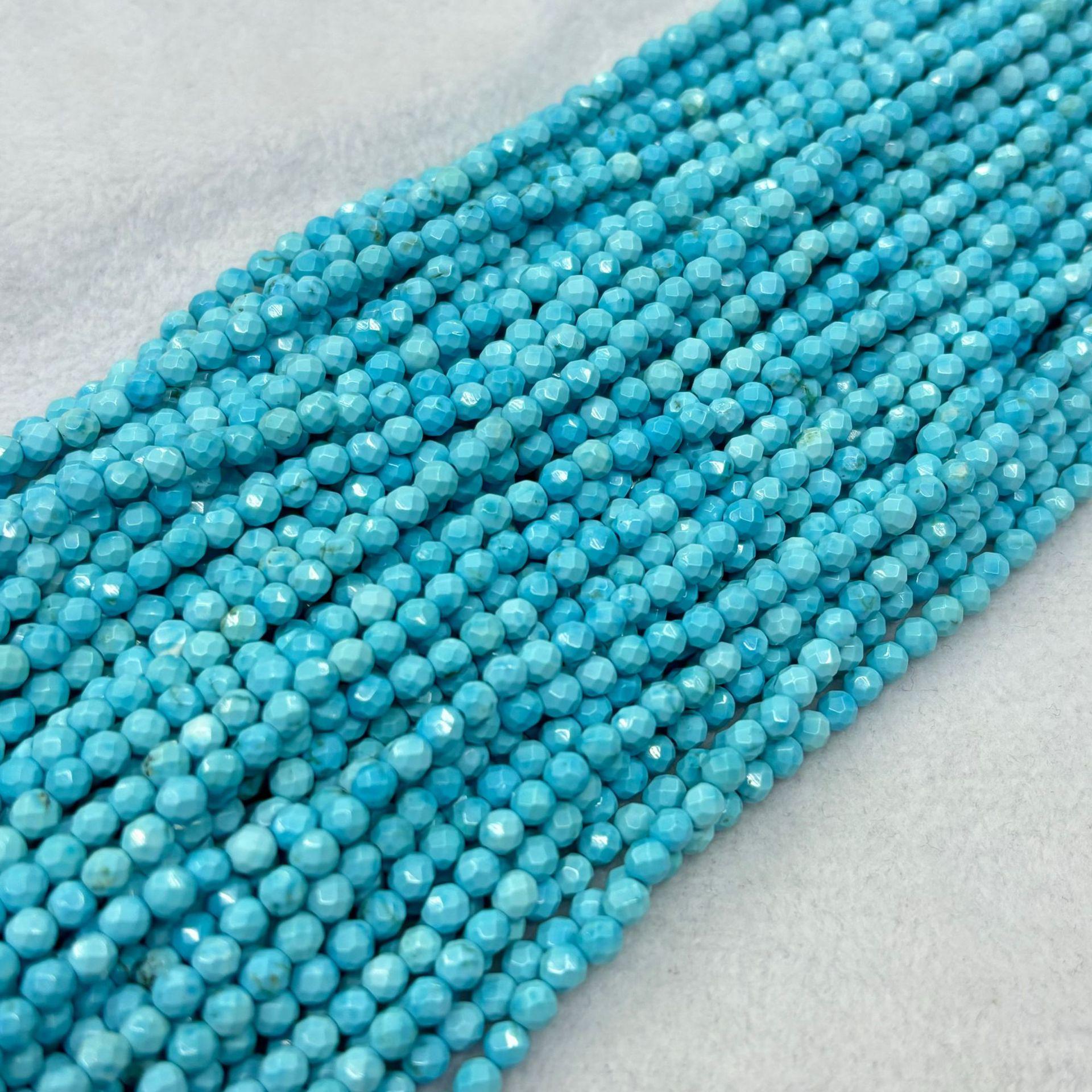 

Круглые сосновые бусины бирюзового и белого цвета для браслетов и ожерелий своими руками 2mm синий