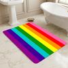 Rainbow Flag Living Room Nonslip Area Rug Soft Carpet For Bedroom Game Playroom Sofa Office Home Decor Doormat Christmas Gift C9301265
