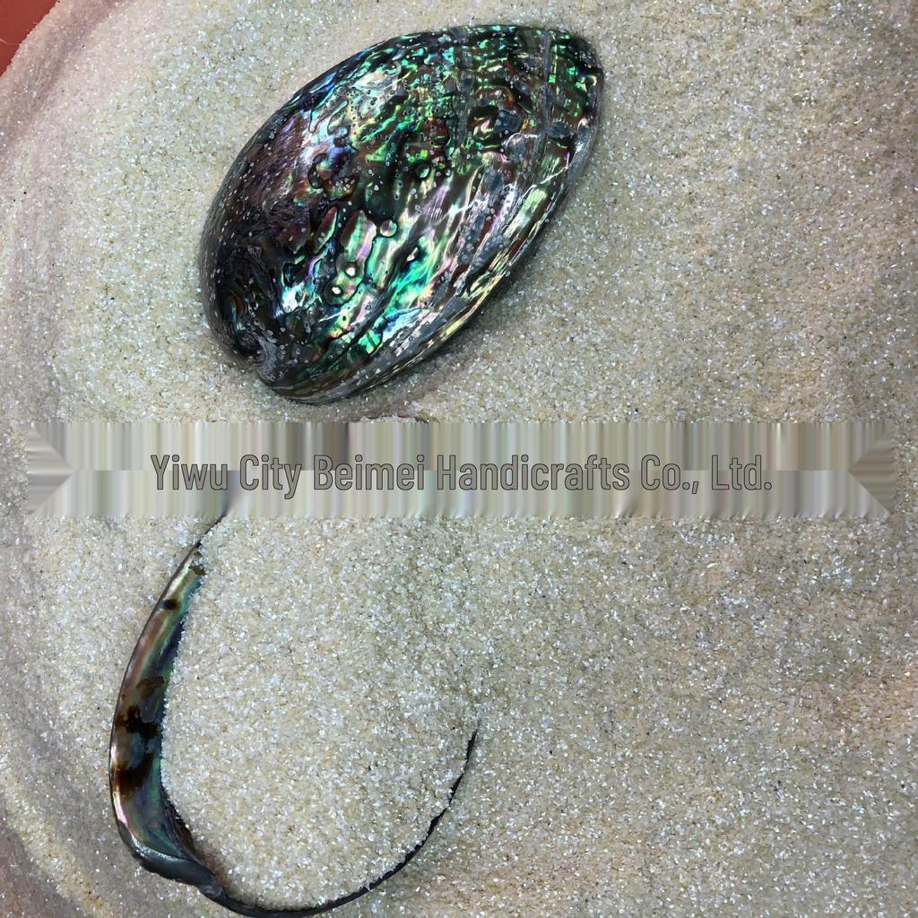 Fine Iridescent Glitter Crushed Shell Nail Art Beads for DIY Press-On Nails