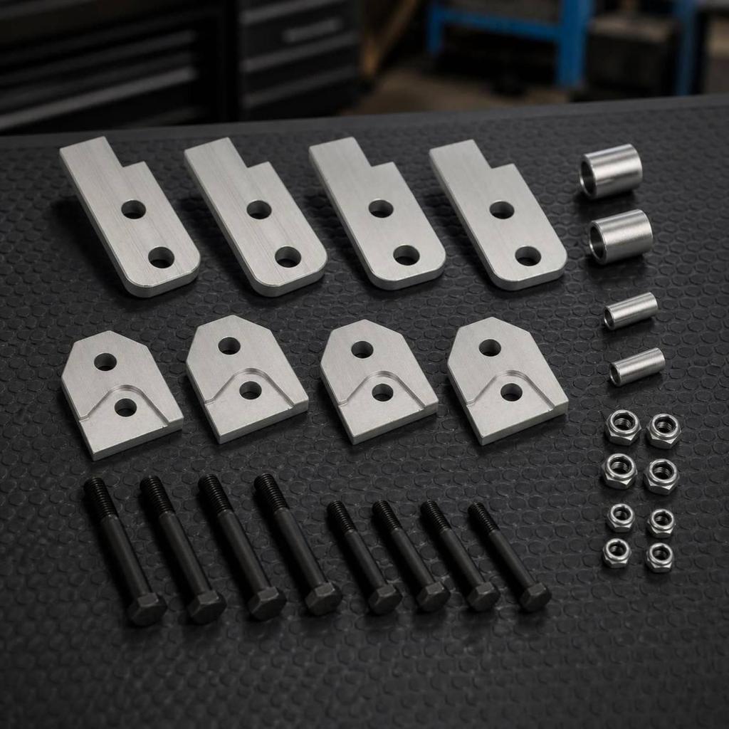 Enhanced Handling 2 Inch Lift Kit Bolt-on Chassis High-Strength