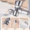 Chaochen Versatile Copper Valve Set: Kitchen/Bathroom Universal Basin & Shower Shampoo Kit