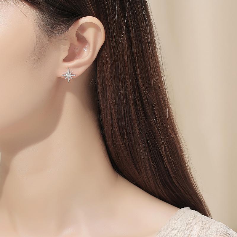 Tancise 925 Sterling Silber Zirkon Ohrringe Tropfen Ohrringe für Frauen Hochzeit Party Geschenke