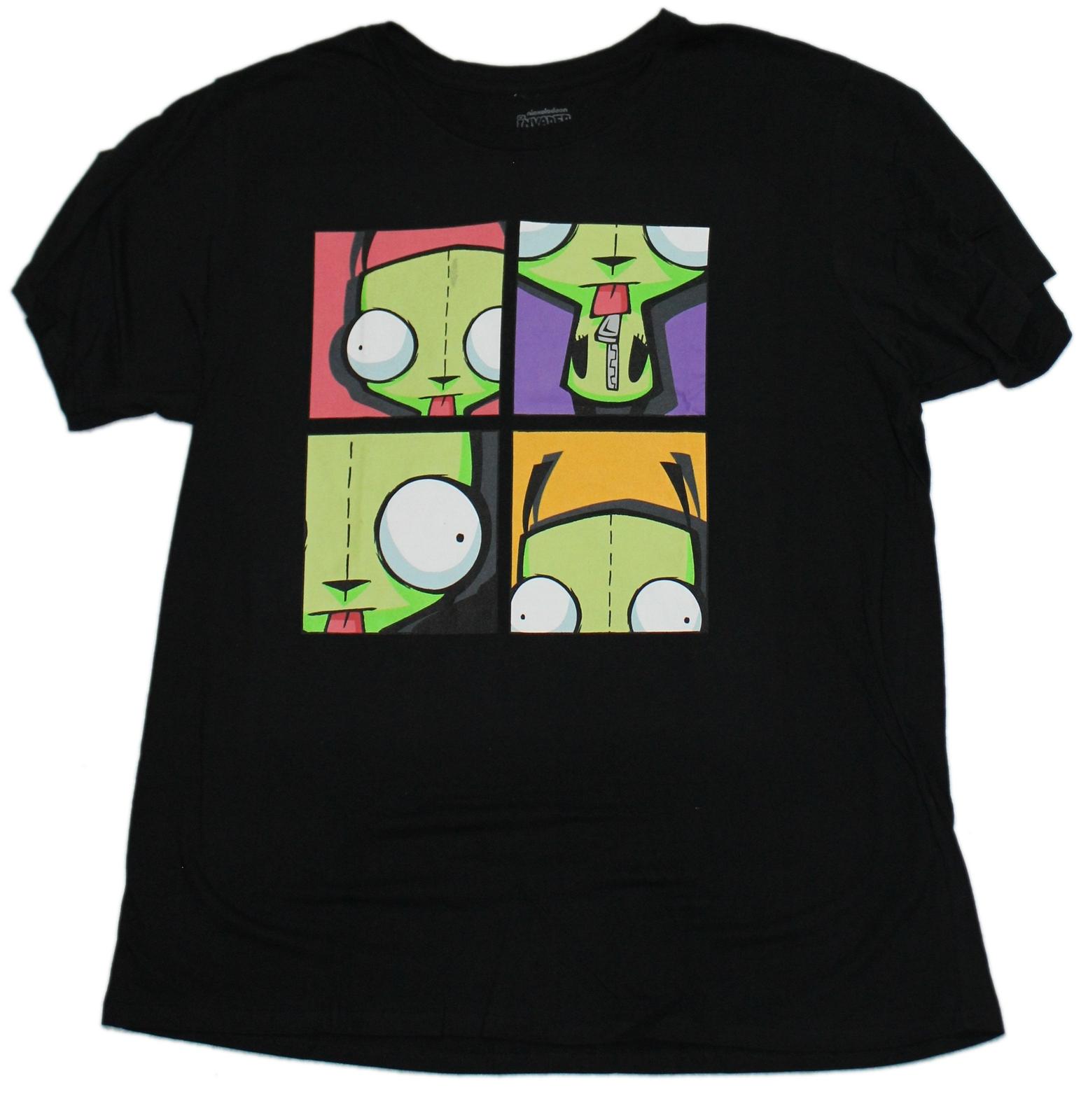Invader Zim New Adult T-shirt Four Box Gir Images XXXL