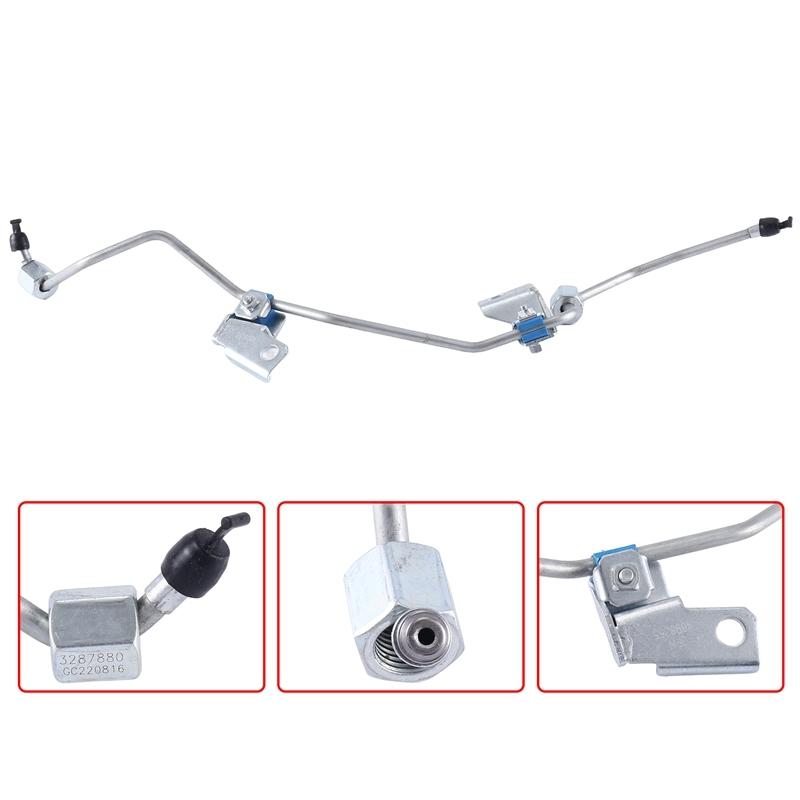 Replacement Spare Parts 3287879 3287880 Fuel Supply Tube For Cumm Crude Oil Engine 6BT5.9 ISB ISBE250 ISBE 4Isbe 6ISBE250