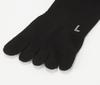 WIOIW Women's Five-Toe Socks, Thick Cotton, Durable, All-Season, Thick, 3-Pair Set