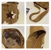 American Retro Star Canvas Backpack - Large Capacity, Stylish & Versatile Shoulder Bag