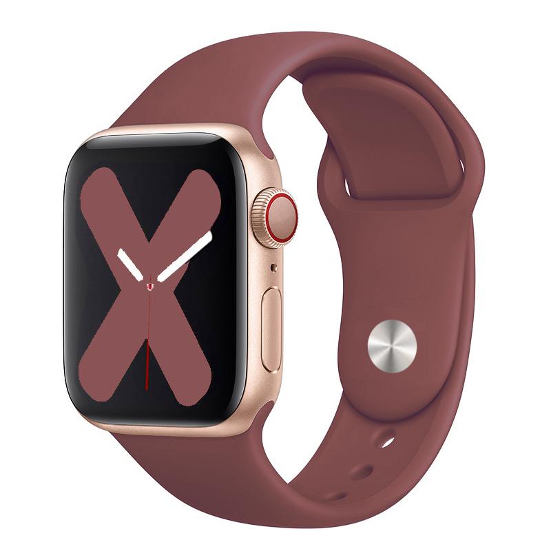 Strap For Apple Watch bands 44mm 45mm 40mm 41mm 42mm 46mm Sport Silicone correa smartwatch Bracelet iWatch Series 10 9 8 11 SE 3