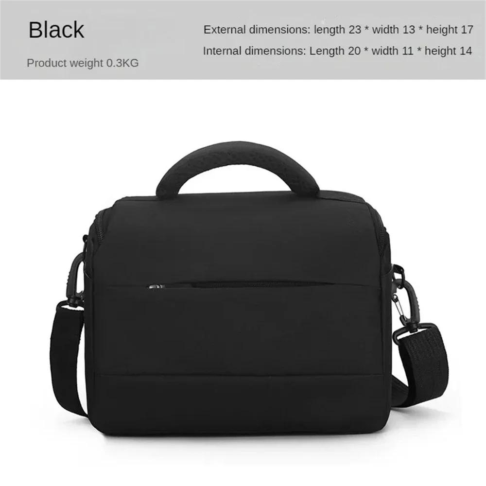 Dslr Bag Handbags Nylon Shoulder Bag Camera Case Portable Photographer For Sony Nikon Canon Panasonic Equipment Crossbody Bag