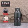 Large-Capacity Thermos Cup for Car Use, 316 Stainless Steel Water Cup for Men, Outdoor Portable Sports Thermos, Student Cup 1L