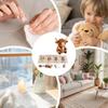 Handmade DIY Patchwork Animal Kit Vintage DIY Craft Set Hand Sewing Kit  Travel Activity