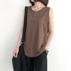 Slim Fit Button Camisole - 2023 Spring/Summer Women's Trendy Tank Top