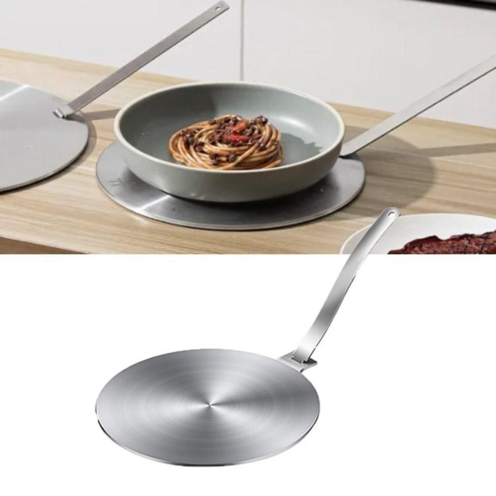 Removable Handle Heat Conduction Plate Stainless Steel Induction Cooker Radiator  Cooking