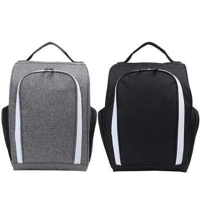 Golf Shoe Bag with Ventilation & Outside Pocket Travel Shoes Pouch Golf Shoe Carry Tote Bag Zippered Sport Shoes Bag