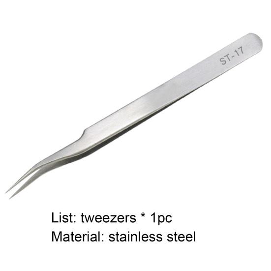 ST-10-17 Anti-static Repair Tweezers Diamagnetic Repair Tools Multi-purpose Electronics Tweezers Circuit Board Repair
