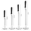 Stainless Steel Cake Decorating Spatulas