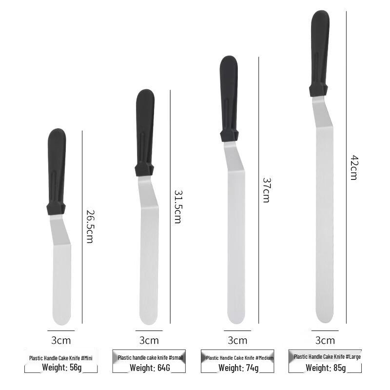 Stainless Steel Cake Decorating Spatulas
