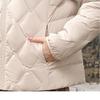 SNOWFLYING Women's Short Lightweight Diamond Quilted Down Jacket