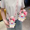 The new sheet is suitable for Realme16 mobile phone case, real me C85Pro cartoon Melody A6 lanyard protective case.