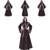 Spooky Skeleton Reaper Witch Outfit Cloak Ideal For Halloween And Cosplay Celebrations
